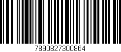 Código de barras (EAN, GTIN, SKU, ISBN): '7890827300864'