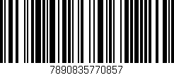 Código de barras (EAN, GTIN, SKU, ISBN): '7890835770857'