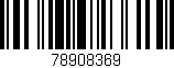 Código de barras (EAN, GTIN, SKU, ISBN): '78908369'