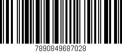 Código de barras (EAN, GTIN, SKU, ISBN): '7890849687028'
