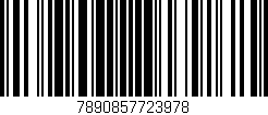 Código de barras (EAN, GTIN, SKU, ISBN): '7890857723978'