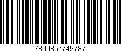 Código de barras (EAN, GTIN, SKU, ISBN): '7890857749787'
