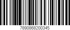 Código de barras (EAN, GTIN, SKU, ISBN): '7890868200345'