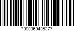 Código de barras (EAN, GTIN, SKU, ISBN): '7890868485377'