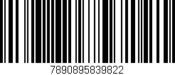Código de barras (EAN, GTIN, SKU, ISBN): '7890895839822'