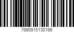 Código de barras (EAN, GTIN, SKU, ISBN): '7890915130168'