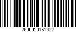 Código de barras (EAN, GTIN, SKU, ISBN): '7890920151332'