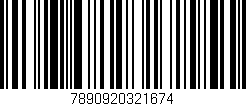 Código de barras (EAN, GTIN, SKU, ISBN): '7890920321674'