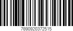 Código de barras (EAN, GTIN, SKU, ISBN): '7890920372515'