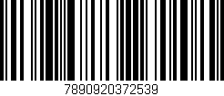 Código de barras (EAN, GTIN, SKU, ISBN): '7890920372539'