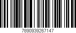 Código de barras (EAN, GTIN, SKU, ISBN): '7890939267147'