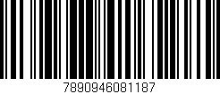 Código de barras (EAN, GTIN, SKU, ISBN): '7890946081187'