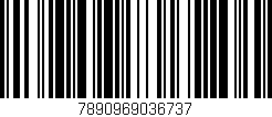 Código de barras (EAN, GTIN, SKU, ISBN): '7890969036737'