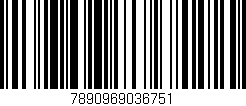 Código de barras (EAN, GTIN, SKU, ISBN): '7890969036751'
