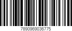 Código de barras (EAN, GTIN, SKU, ISBN): '7890969036775'