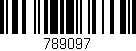 Código de barras (EAN, GTIN, SKU, ISBN): '789097'