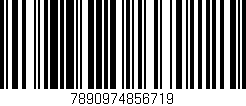 Código de barras (EAN, GTIN, SKU, ISBN): '7890974856719'