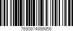 Código de barras (EAN, GTIN, SKU, ISBN): '7890974888956'
