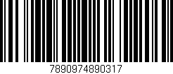 Código de barras (EAN, GTIN, SKU, ISBN): '7890974890317'