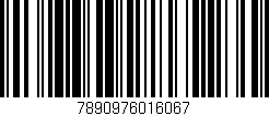 Código de barras (EAN, GTIN, SKU, ISBN): '7890976016067'