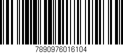 Código de barras (EAN, GTIN, SKU, ISBN): '7890976016104'