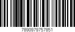 Código de barras (EAN, GTIN, SKU, ISBN): '7890979757851'