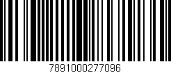 Código de barras (EAN, GTIN, SKU, ISBN): '7891000277096'