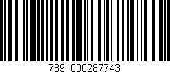 Código de barras (EAN, GTIN, SKU, ISBN): '7891000287743'