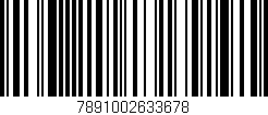 Código de barras (EAN, GTIN, SKU, ISBN): '7891002633678'