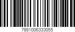Código de barras (EAN, GTIN, SKU, ISBN): '7891006333055'