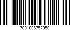Código de barras (EAN, GTIN, SKU, ISBN): '7891006757950'