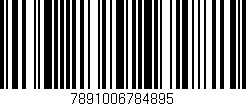 Código de barras (EAN, GTIN, SKU, ISBN): '7891006784895'