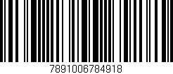 Código de barras (EAN, GTIN, SKU, ISBN): '7891006784918'
