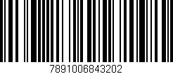 Código de barras (EAN, GTIN, SKU, ISBN): '7891006843202'