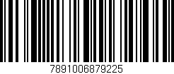 Código de barras (EAN, GTIN, SKU, ISBN): '7891006879225'