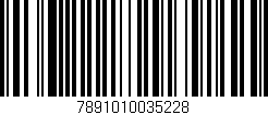 Código de barras (EAN, GTIN, SKU, ISBN): '7891010035228'
