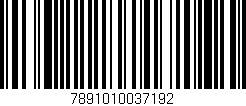 Código de barras (EAN, GTIN, SKU, ISBN): '7891010037192'