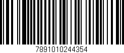 Código de barras (EAN, GTIN, SKU, ISBN): '7891010244354'