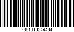 Código de barras (EAN, GTIN, SKU, ISBN): '7891010244484'