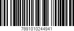 Código de barras (EAN, GTIN, SKU, ISBN): '7891010244941'