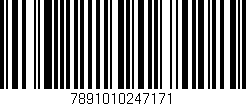 Código de barras (EAN, GTIN, SKU, ISBN): '7891010247171'