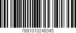 Código de barras (EAN, GTIN, SKU, ISBN): '7891010248345'