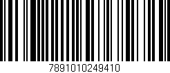 Código de barras (EAN, GTIN, SKU, ISBN): '7891010249410'