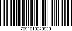 Código de barras (EAN, GTIN, SKU, ISBN): '7891010249939'