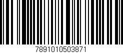 Código de barras (EAN, GTIN, SKU, ISBN): '7891010503871'
