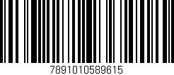 Código de barras (EAN, GTIN, SKU, ISBN): '7891010589615'