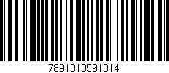 Código de barras (EAN, GTIN, SKU, ISBN): '7891010591014'