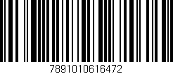 Código de barras (EAN, GTIN, SKU, ISBN): '7891010616472'