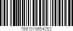 Código de barras (EAN, GTIN, SKU, ISBN): '7891010654252'
