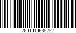 Código de barras (EAN, GTIN, SKU, ISBN): '7891010689292'